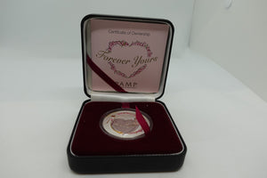 2016 $2 1oz FOREVER YOURS FINE SILVER COIN