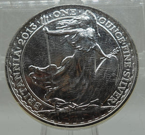 E-TRANSFER ONLY - 2013 1oz BRITANNIA FINE SILVER