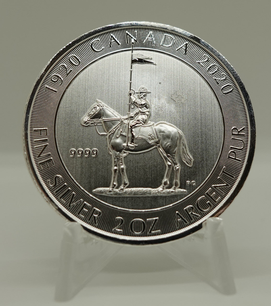 E-TRANSFER ONLY - 2020 $10 2oz RCMP FINE SILVER