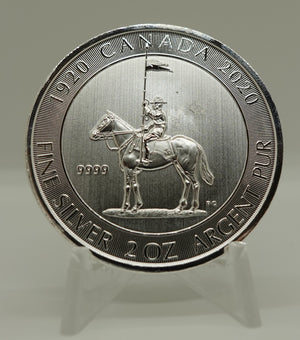 E-TRANSFER ONLY - 2020 $10 2oz RCMP FINE SILVER