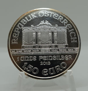 E-TRANSFER ONLY - 2013 1oz AUSTRIAN PHILHARMONIC FINE SILVER COIN