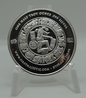 E-TRANSFER ONLY - 2012 1/2oz FIRST MAJESTIC MAYAN FINE SILVER