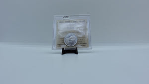 1968 CANADA CIRCULATION 25-CENT SILVER MS-65