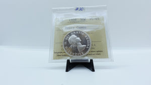 1959 CANADA CIRCULATION 50-CENT PL-65 HEAVY CAMEO