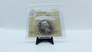 1961 CANADA CIRCULATION 50-CENT PL-66 HEAVY CAMEO