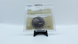 1978 CANADA CIRCULATION 50-CENT MS-65 ROUND JEWELS