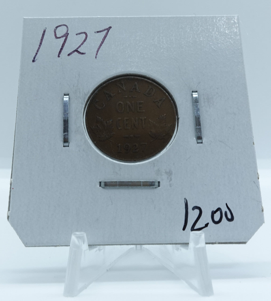 1927 CANADA CIRCULATION 1-CENT