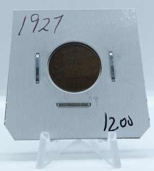 1927 CANADA CIRCULATION 1-CENT