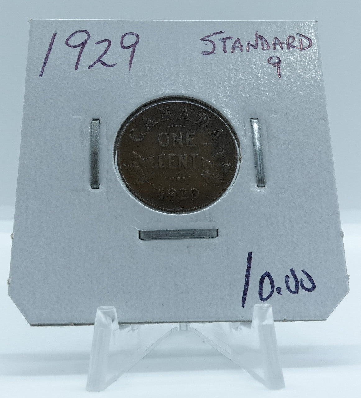 1929 CANADA CIRCULATION 1-CENT STANDARD 9