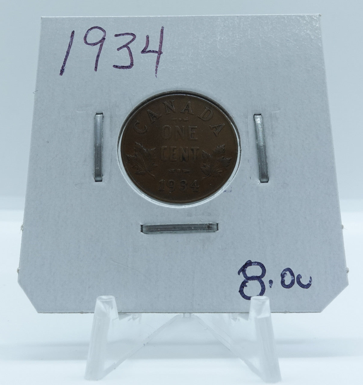 1934 CANADA CIRCULATION 1-CENT