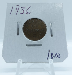 1936 CANADA CIRCULATION 1-CENT