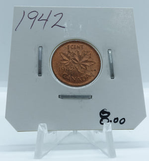1942 CANADA CIRCULATION 1-CENT