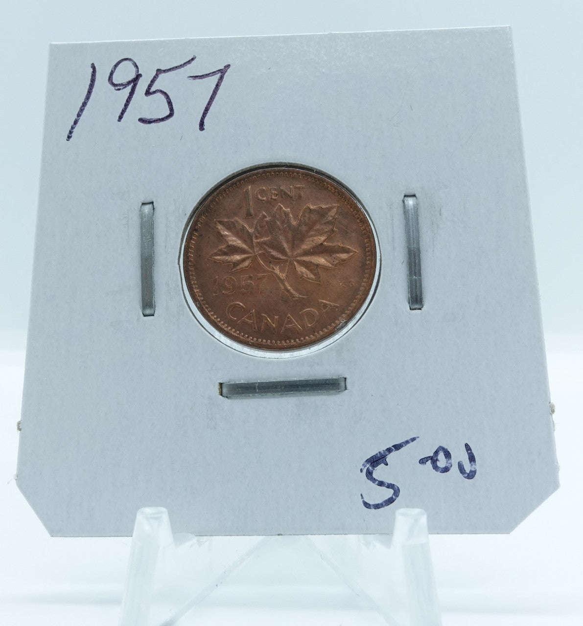 1957 CANADA CIRCULATION 1-CENT