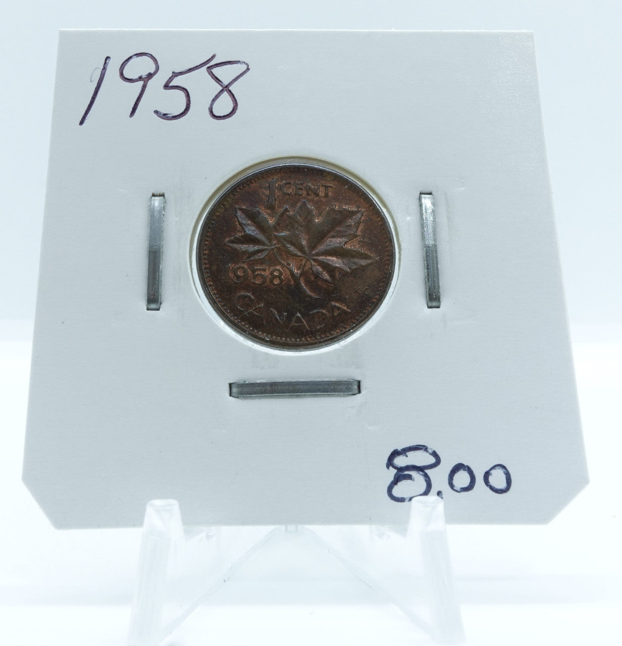 1958 CANADA CIRCULATION 1-CENT