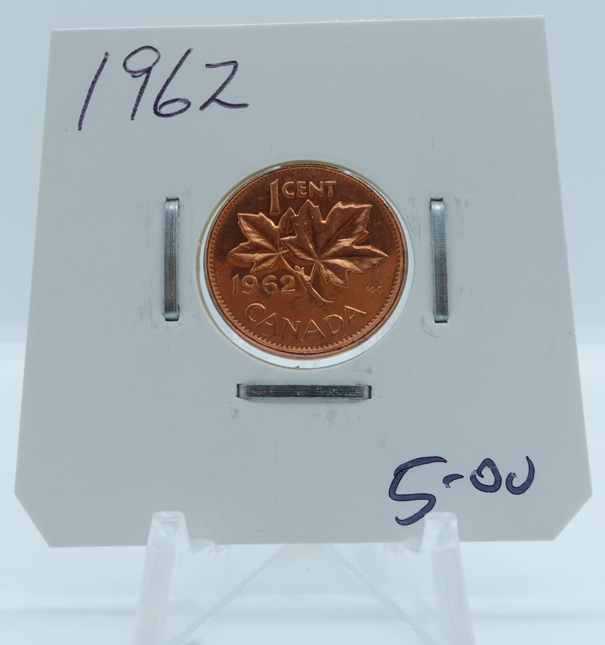 1962 CANADA CIRCULATION 1-CENT