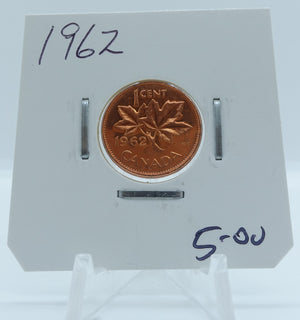 1962 CANADA CIRCULATION 1-CENT