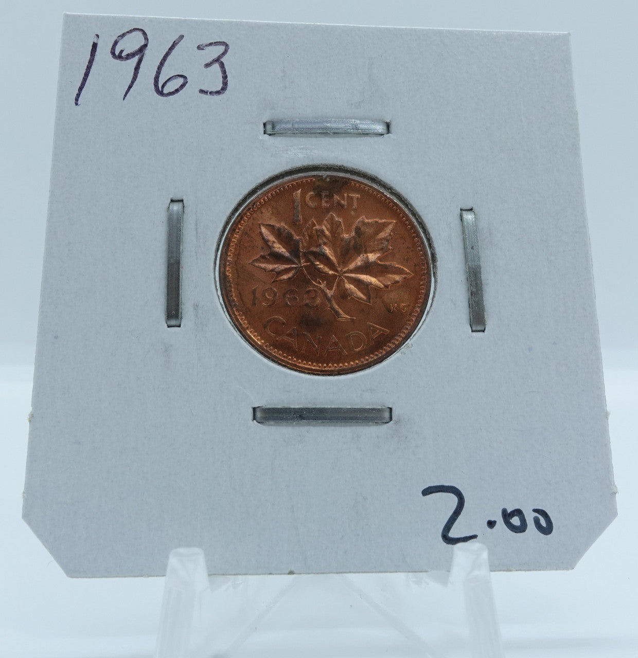 1963 CANADA CIRCULATION 1-CENT