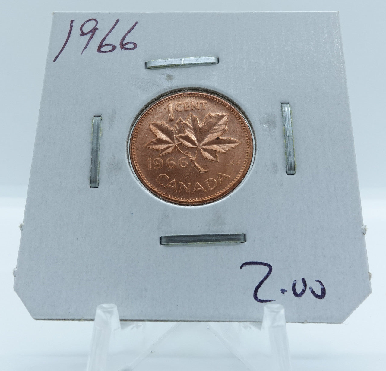 1966 CANADA CIRCULATION 1-CENT