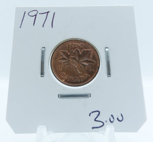 1971 CANADA CIRCULATION 1-CENT