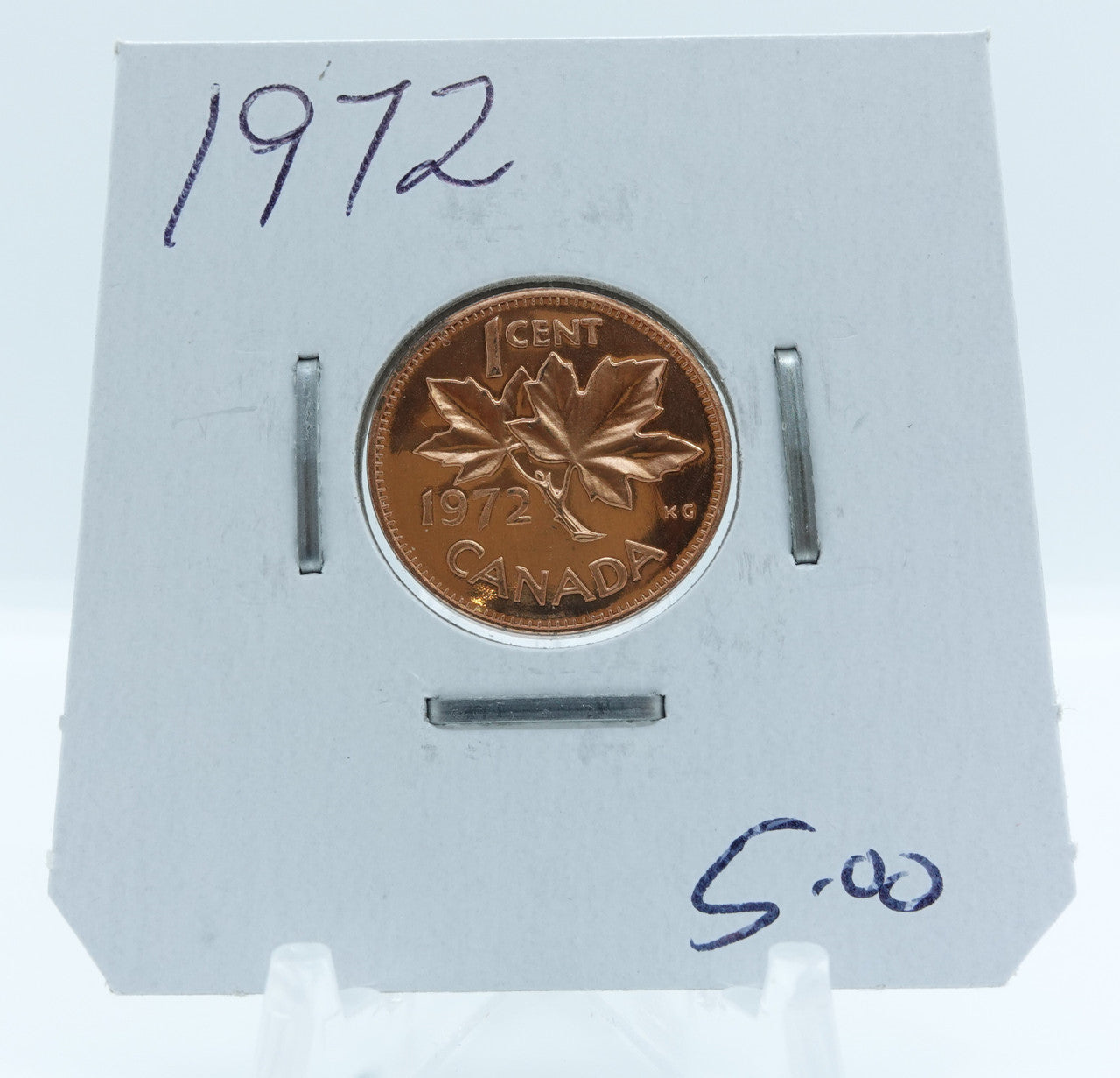 1972 CANADA CIRCULATION 1-CENT