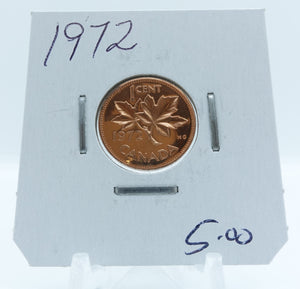 1972 CANADA CIRCULATION 1-CENT