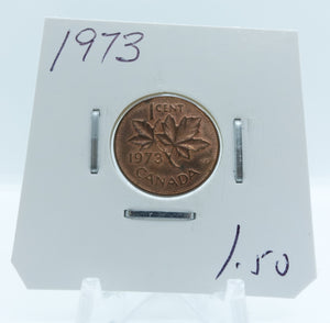 1973 CANADA CIRCULATION 1-CENT