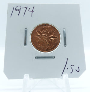 1974 CANADA CIRCULATION 1-CENT