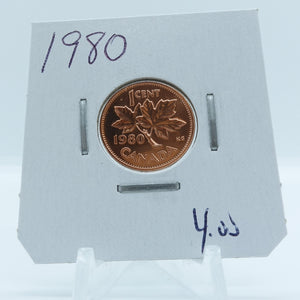 1980 CANADA CIRCULATION 1-CENT