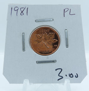1981 CANADA CIRCULATION 1-CENT