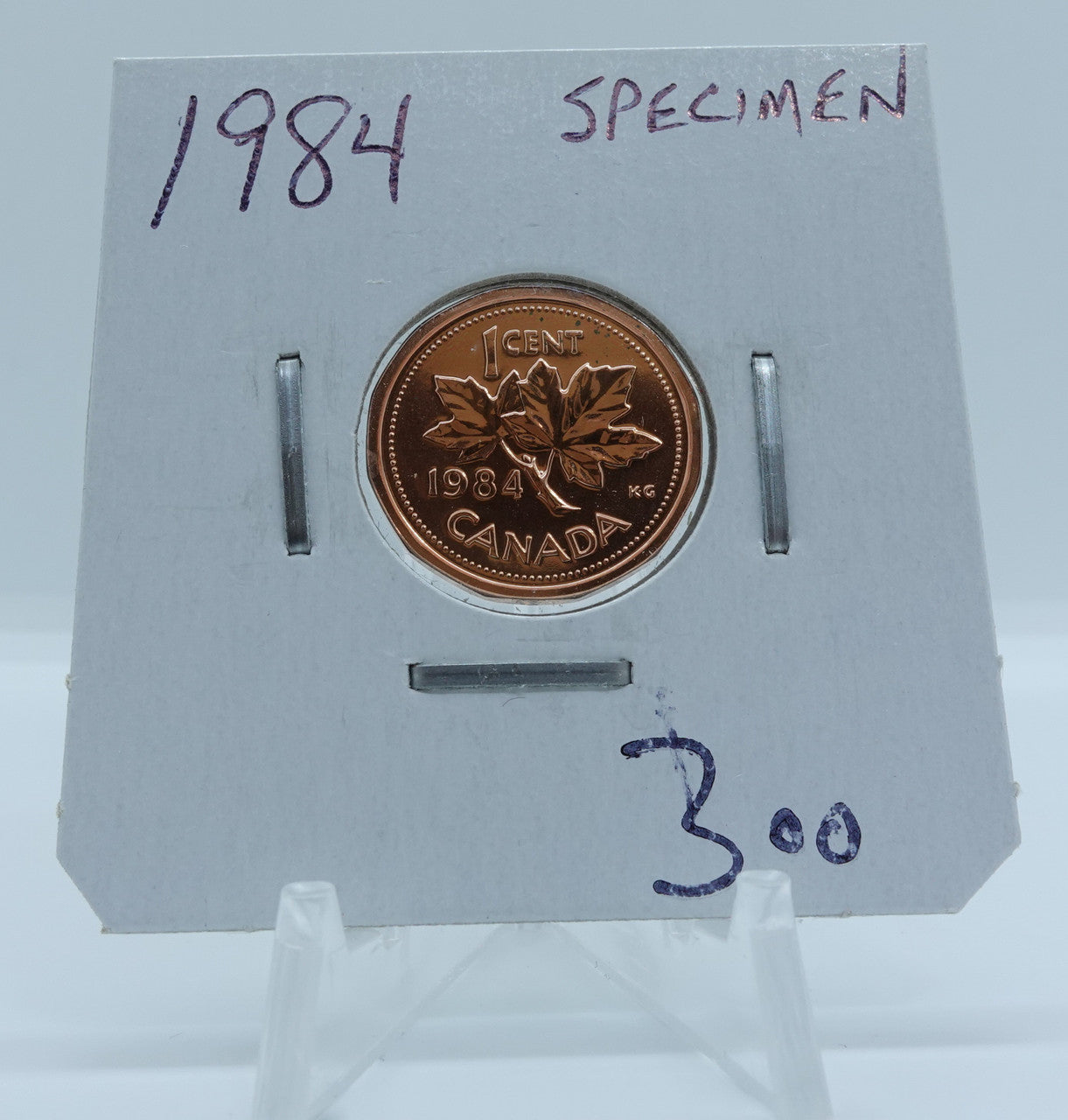 1984 CANADA CIRCULATION 1-CENT SPECIMEN