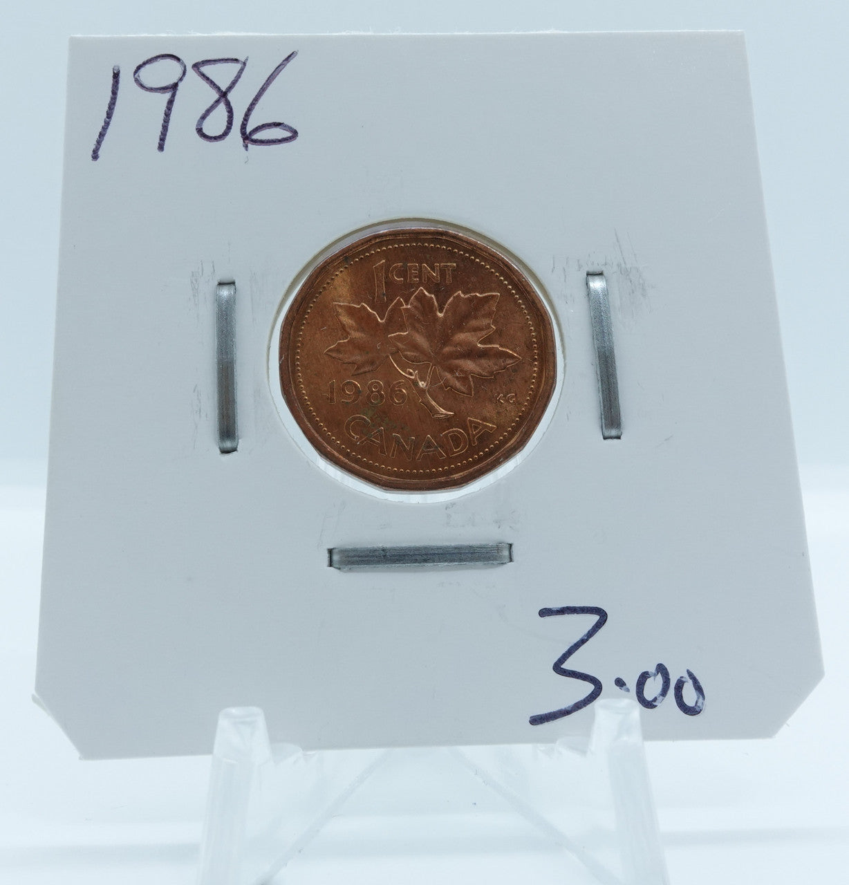 1986 CANADA CIRCULATION 1-CENT