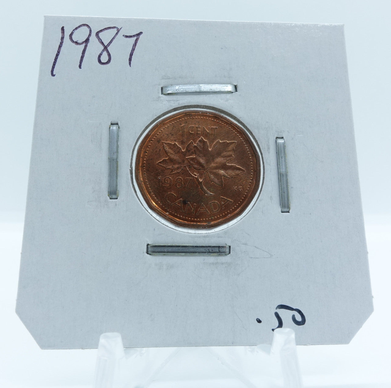 1987 CANADA CIRCULATION 1-CENT