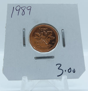 1989 CANADA CIRCULATION 1-CENT