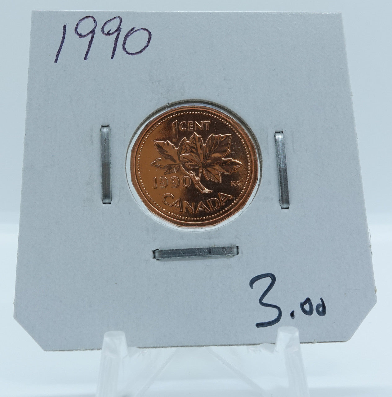 1990 CANADA CIRCULATION 1-CENT