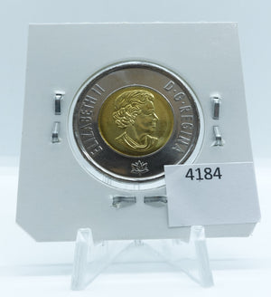 2017 CANADA CIRCULATION TOONIE COMMEMORATIVE SPECIAL LOGO NORTHERN LIGHTS CANADA SESQUICENTENNIAL