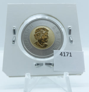 2011 CANADA CIRCULATION TOONIE SPECIMEN YOUNG WILDLIFE SERIES ELK CALF