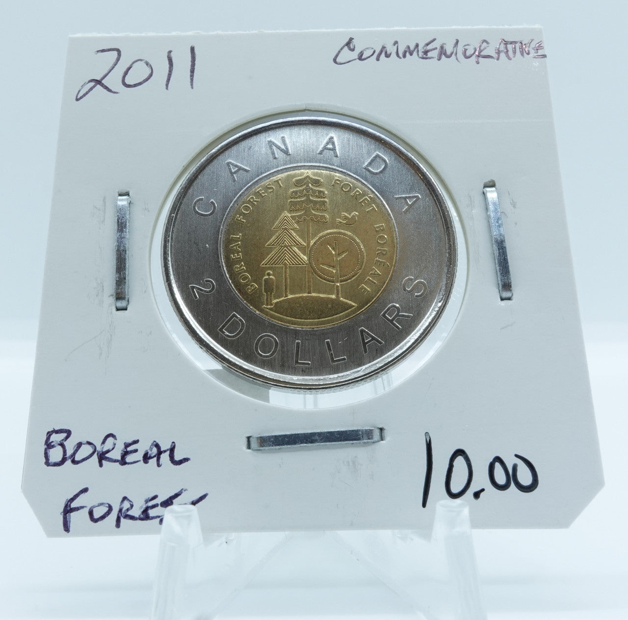 2011 CANADA CIRCULATION TOONIE COMMEMORATIVE BOREAL FOREST (2)