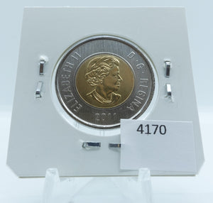 2011 CANADA CIRCULATION TOONIE COMMEMORATIVE BOREAL FOREST (2)