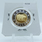 2011 CANADA CIRCULATION TOONIE .9250 PROOF STERLING SILVER GOLD-PLATED