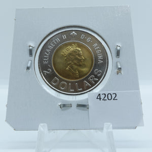 2000 CANADA CIRCULATION TOONIE COMMEMORATIVE KNOWLEDGE