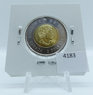 2015 CANADA CIRCULATION TOONIE COMMEMORATIVE JOHN A. MACDONALD BIRTH BICENTENNIAL (2)