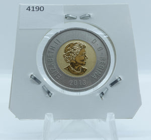 2013 CANADA CIRCULATION TOONIE SPECIMEN