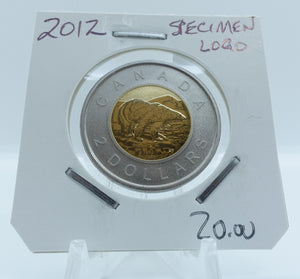 2012 CANADA CIRCULATION TOONIE SPECIMEN LOGO (2)