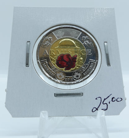 2018 CANADA CIRCULATION TOONIE ARMISTICE