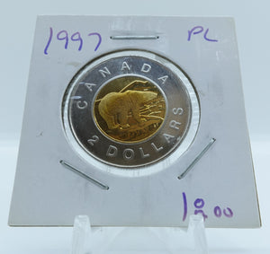 1997 CANADA CIRCULATION TOONIE PL