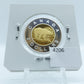 2012 CANADA CIRCULATION TOONIE .9999 PROOF SILVER GOLD-PLATED