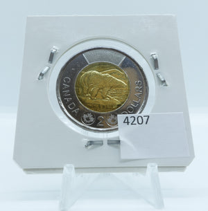 2012 CANADA CIRCULATION TOONIE PL 2 SECURITY DEVICES (2)