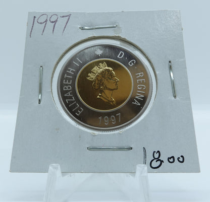 1997 CANADA CIRCULATION TOONIE