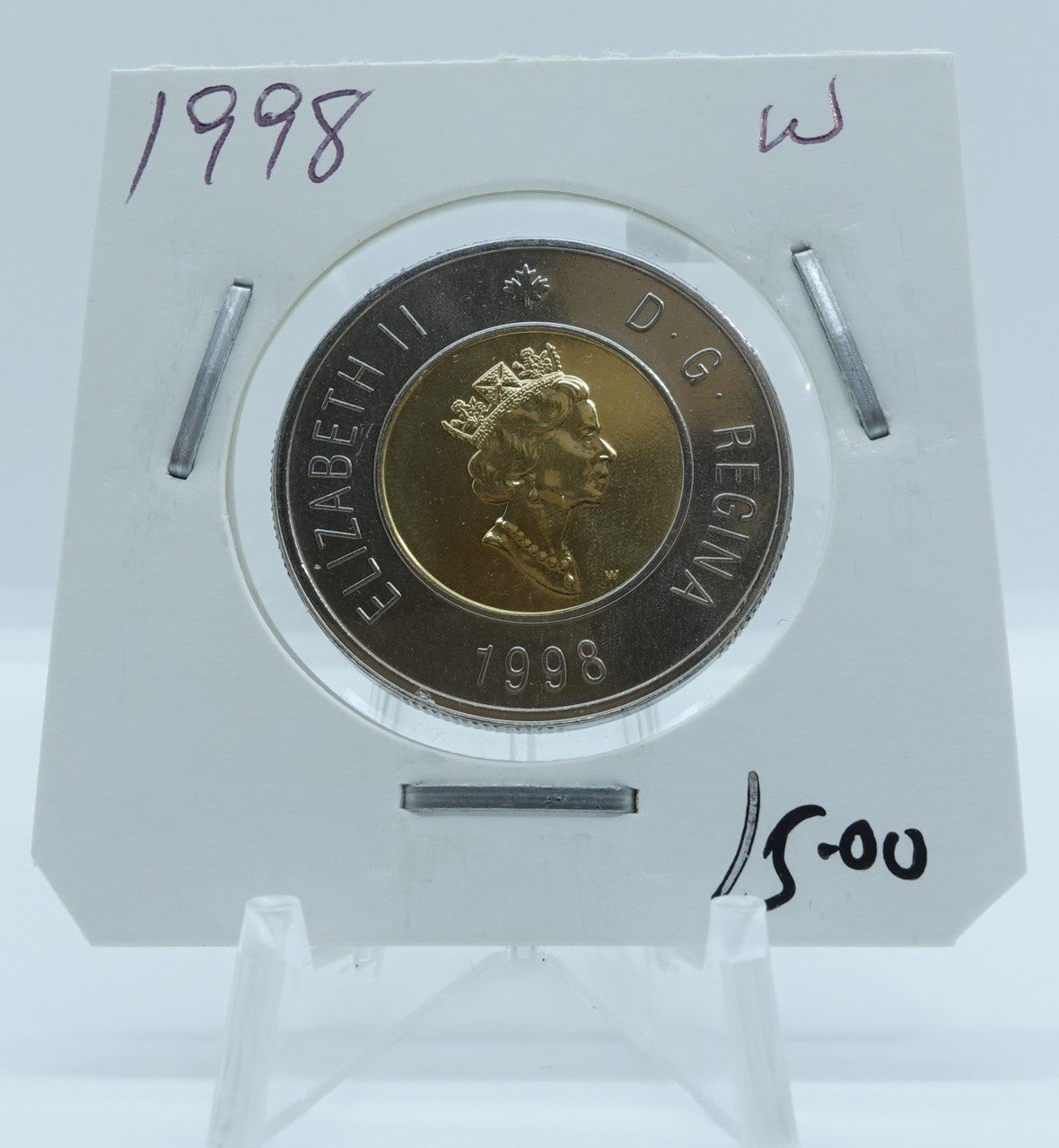 1998 CANADA CIRCULATION TOONIE W