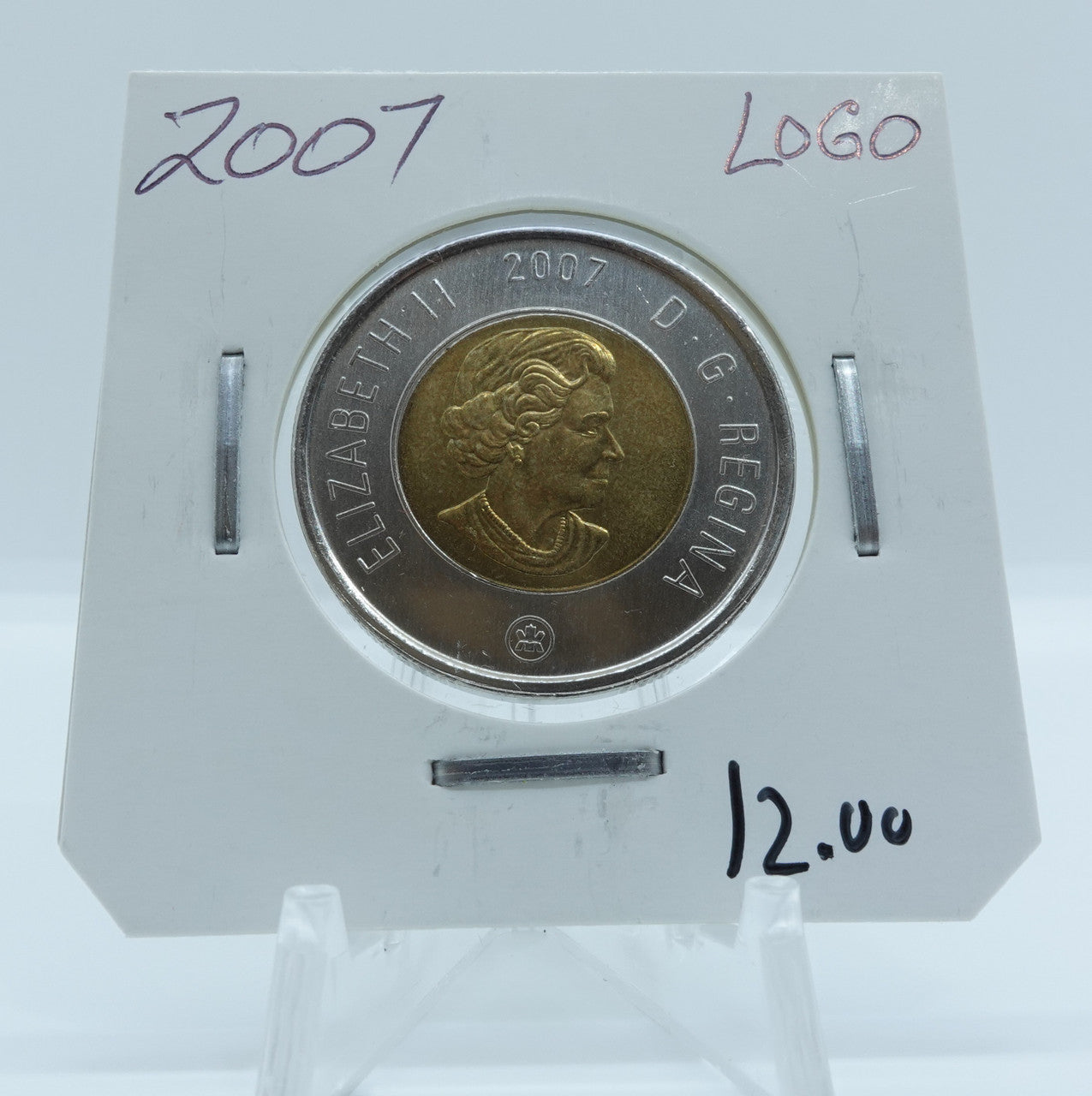 2007 CANADA CIRCULATION TOONIE LOGO